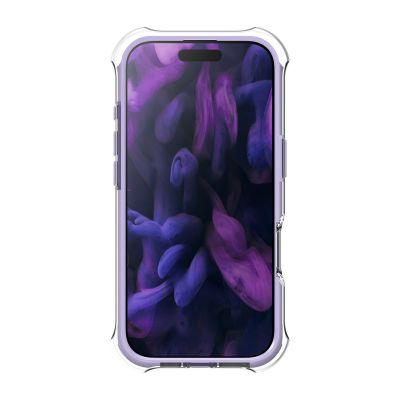 3. LAUT AERO PROTECT mobile phone case 17.5 cm (6.9") Purple, Transparent
