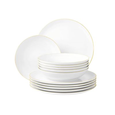 SELTMANN LIBERTY GOLDLINE Dinner Set for 6 People