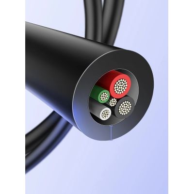 17. Ugreen US287 60117 USB-A / USB-C 3A cable 1.5m - black