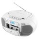 12. JVC RC-E451W Boombox – White