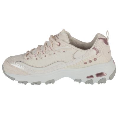2. Skechers D'Lites Ladies Night 149267-WLV White 37.5