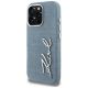 2. Karl Lagerfeld FW Jeans Signature Logo iPhone 16 Pro Max Case - Blue