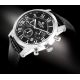2. Men's Watch Giewont Chronograph Sapphire Silver Black GW6260-A2