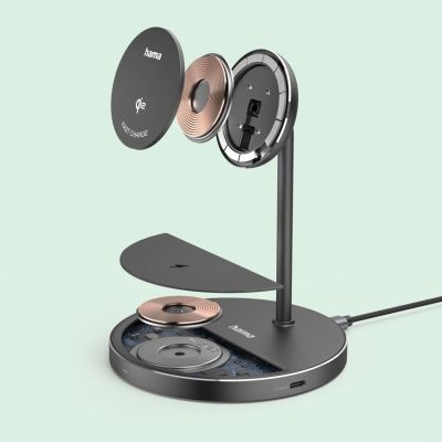 16. Hama 00201738 Mobile Charger Headphones, Smartphone Black USB Wireless Charging Fast Charging Internal