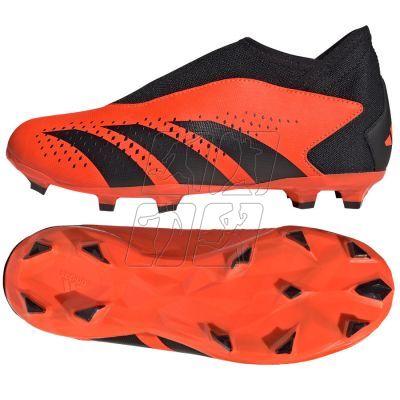 8. Adidas Predator Accuracy.3 FG LL Jr GW4607 soccer shoes