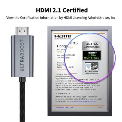5. Tech-Protect UltraBoost USB-C HDMI 2.1 60HZ Video Cable 300 cm - Gray