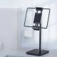 16. Acefast telescopic phone and tablet holder (135-230mm wide) for the desk 360 ° black (E4 black)