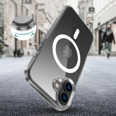 2. TECH-PROTECT FLEXAIR HYBRID MAGSAFE IPHONE 16 PLUS CLEAR