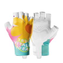 Rockbros S389 Women's Short Shock Absorbing Cycling Gloves L - Multicolor