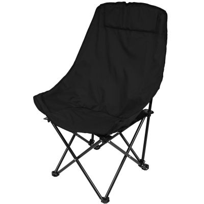 16. FOLDING CAMPING CHAIR 46X46X90CM BLACK