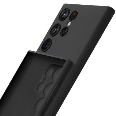 9. 3mk Silicone Case for Samsung Galaxy S24 Ultra - Black