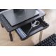10. GEMBIRD ADJUSTABLE MONITOR STAND WITH DRAWER (RECTANGLE)