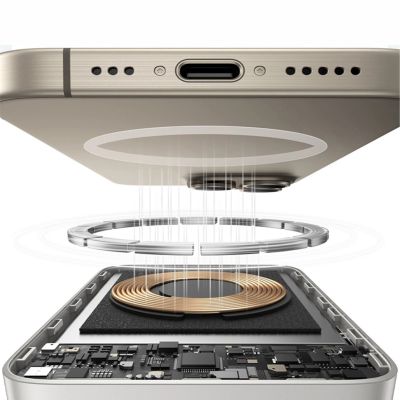 10. Dudao K28S 20W PD 5000mAh Powerbank with MagSafe and Stand - Silver