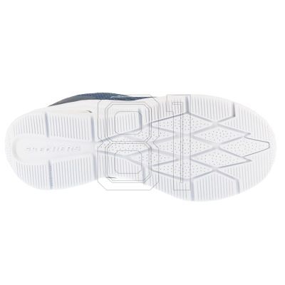 4. Skechers Microspec Max - Kaptix 403819L-NVOR Navy Blue 33.5