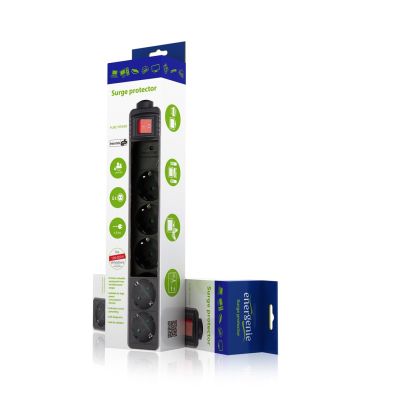 7. ENERGENIE SPG5-C-10 power strip (5 x VDE; 3m; black)