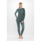 2. Women’s VIKING Mounti Lady Set Merino Underwear, Green