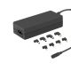 Qoltec 50011 notebook power adapter (18.5V, 19V, 19.5V, 20V; 3.25A, 3.42A, 3.5A; 65W; 4.8mm, 5.0mm, 5.5mm, 6.5mm, 7.4mm x 1.7mm, 2.5mm, 3.2mm, 4.3mm, 5mm)