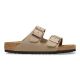 9. Birkenstock Arizona Tabacco Brown narrow men's brown flip-flops (0352203)