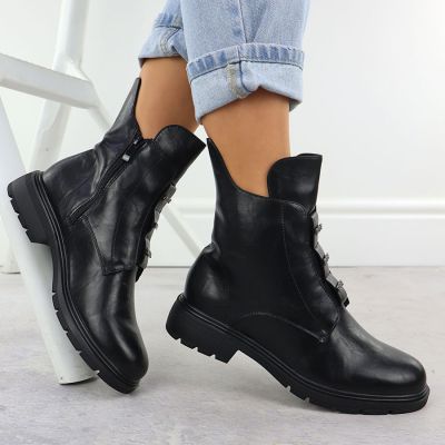 5. Jezzi W MR2501-4 JEZ454A insulated ankle boots