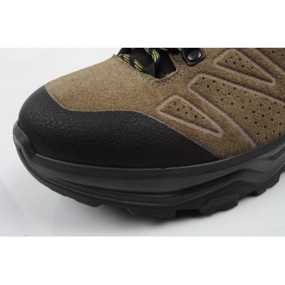 6. Aku men's trekking sports shoes Adapta Gore-tex leather black green