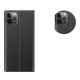 4. Sleep Case Bookcase Type Case with Smart Window for iPhone 13 Pro black