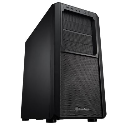11. SilverStone SST-SED1-B Seta D1 Midi-Tower case - juodas