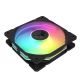 4. ASUS TUF GAMING TR120 ARGB 3IN1 Black Computer Case Air Cooler 12 cm Black