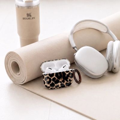6. Tech-Protect Lamano case for AirPods 4 / 5 - black and brown