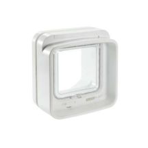 SUREFEED Microchipgest. DualScan Katzenklappe - weiù