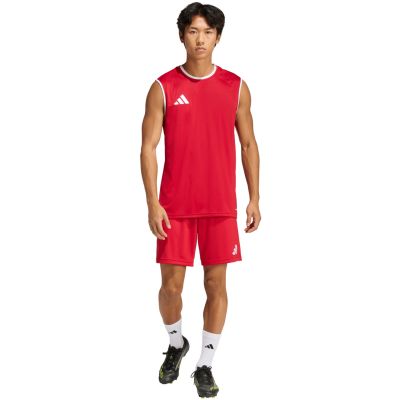 7. adidas Entrada 26 Sleeveless Jersey Men's T-Shirt Red KB3932