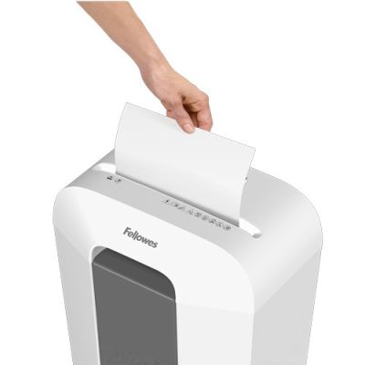 5. Fellowes LX Series Powershred LX50 Cross-Cut Shredder White