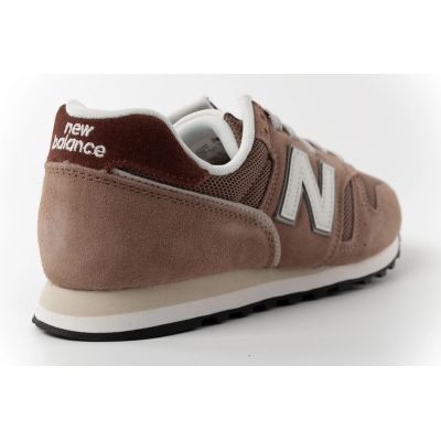 5. New Balance 373 Men’s Brown Leather Sneakers