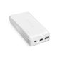 Powerbank SBS TTBB20000PD20W 20000 mAh 20W Power Delivery with MicroUSB, USB-C, USB-A - white