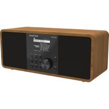 Wooden multifunctional radio station TELESTAR TOP 250