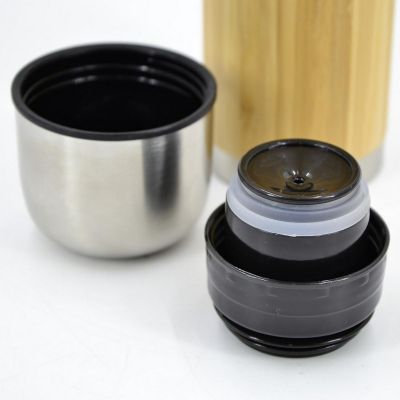 5. 420 ML BAMBOO THERMAL FLASK STAMINA