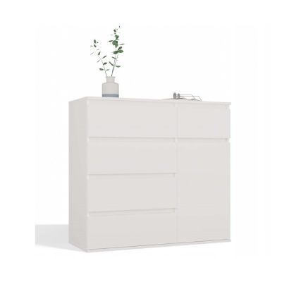 5. MALWA 1D5S CHEST OF DRAWERS WHITE