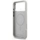 7. Karl Lagerfeld Karl & Choupette Pins MagSafe Case for iPhone 17 Pro - Gray