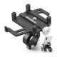 Rockbros 699-BK Aluminium Alloy Bicycle Phone Holder – Black