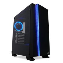 IBOX WIZARD 4 GAMING OW4 case (ATX; black)