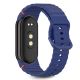 2. Tech-Protect Silicone Sport Strap for Xiaomi Smart Band 8 / 9 / 10 / NFC - Blue