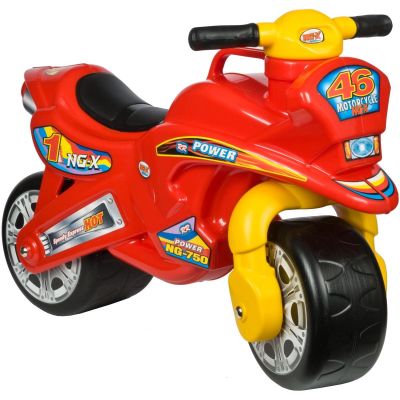 4. Riding toy SPEED ENERO 68x29x49/32cm YELLOW RED