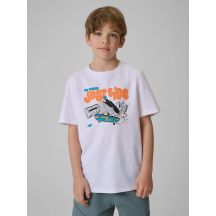 Boy's cotton T-shirt 4F 4FJRSS26TTSHM4171-10S