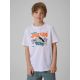 Boy's cotton T-shirt 4F 4FJRSS26TTSHM4171-10S