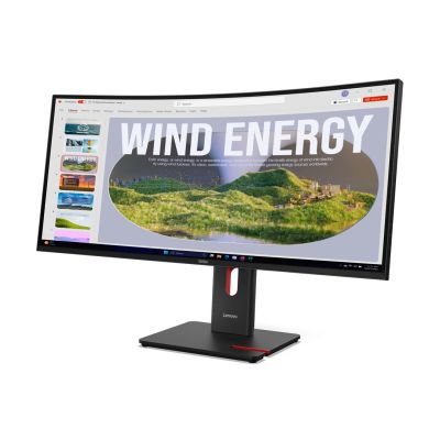 3. Lenovo ThinkVision T34WD-40 64AEGAT1EU_D LED display monitor 86.4cm (34") 3440 x 1440 px Wide Quad HD Black