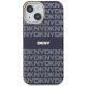 3. DKNY IML Mono & Stripe MagSafe case for iPhone 15 / 14 / 13 - blue