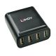 4. Lindy 42679 USB 2.0 Hubs and Hubs Black