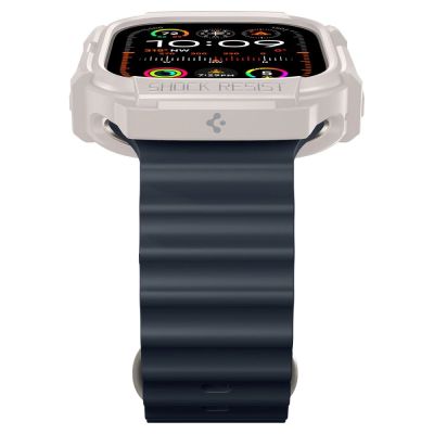 5. Spigen Rugged Armor Case for Apple Watch Ultra 1 / 2 (49mm) - Beige