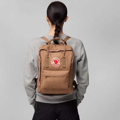 4. Fjällräven Kanken Backpack Beige Polyamide, Polypropylene (PP), Vinylon