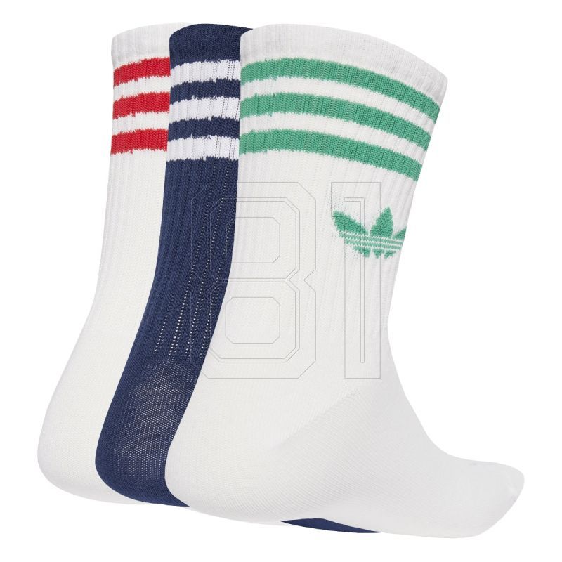 2. Adidas 3S Crew S 3 Pack JV7408 socks