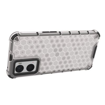 15. Honeycomb case armored cover with gel frame Oppo A76 / Oppo A36 / Realme 9i transparent